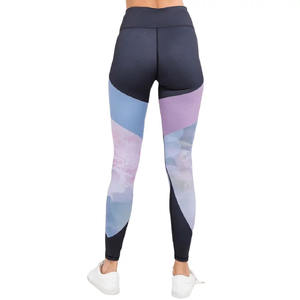 เลกกิ้งผู้หญิงดีไซน์ใหม่ ผลิตจากผ้าโพลีเอสเตอร์ 100% ระบายอากาศได้ดี เอวยืดหยุ่น ออกแบบเองได้ เหมาะสำหรับออกกำลังกายและโยคะ - Product Image 2