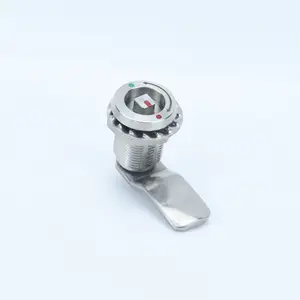 Industrial Cabinet Quarter Turn Cam Lock Square Red And Green Dot Stainless Steel Compression Latches