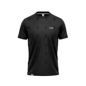 Camiseta de Algodón 100% para Hombre, Personalizada al por Mayor, Talla Grande, 180 GSM, Tejido de Punto Sólido, Transpirable, Antiarrugas, de Secado Rápido - Product Image 1