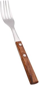 Natural Stainless Steel & Wood Flatware Durable metal and natural materials for an organic table. - Product Image 4