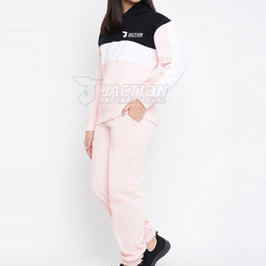 Low Moq Custom Design Kids <b>Tracksuits</b> Outdoor Use Kids Clothing Solid Color <b>Plain</b> <b>Tracksuit</b> - Product Image 3