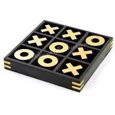 Juego de Tic Tac Toe de madera ecológico de alta calidad hecho a mano Zero Cross para niños todas las estaciones invierno Venta caliente - Product Image 2