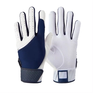 Custom Design Baseball Batting <b>Gloves</b> OEM Service Leather Baseball Batting <b>Gloves</b> for Online Sale - Product Image 4