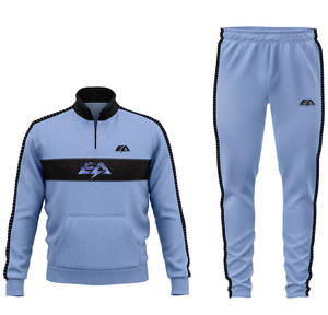 Pantalon de survêtement en molleton respirant grande taille pour hommes, combinaison d'entraînement écologique, vêtements de jogging d'hiver avec short, vêtements de sport - Product Image 1