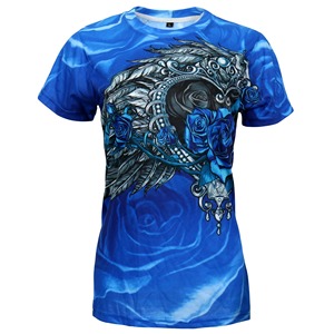 Nouveaux t-shirts par sublimation t-shirts imprimés t-shirts pour hommes t-shirts imprimés personnalisés impression de logo t-shirt en coton et polyester pour hommes - Product Image 5