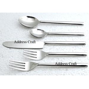Ensemble de couverts de coutellerie d'hôtel et de maison personnalisé le plus populaire ensemble de vaisselle de fête de mariage ensemble de couverts de décoration de table au prix d'usine - Product Image 1