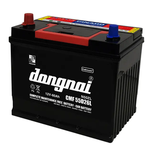 CMF 55D26L (12V-60Ah) Batería de ácido sin mantenimiento de carbono de zinc de alto rendimiento confiable para uso en electrodomésticos al por mayor - Product Image 4