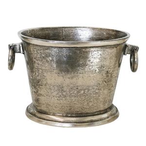 Porte-bouteille de seau à glace en métal avec poignées, décoration de table, Logo personnalisé et taille, maison moderne - Product Image 5