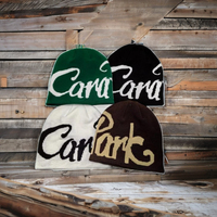 Bonnet d'hiver réversible 100 % acrylique, super doux, tricoté plat, unisexe, pour adulte, accessoire chaud et tendance pour le sport, modèle OEM populaire 2026