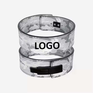 Custom Cowhide Gym <b>Belt</b> Lever Professional Bodybuilding Training <b>Belts</b> Back Support Weight Lifting Camo Color for Fitness Safety - Product Image 5