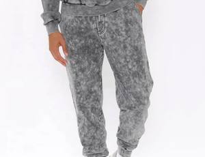 Prix raisonnable pour hommes Survêtement délavé à l'acide dernier style anti-rides tissu durable survêtement délavé à l'acide avec logo personnalisé/couleurs - Product Image 5