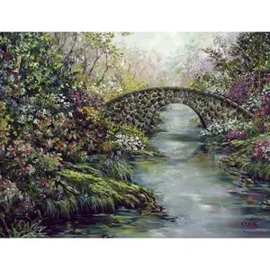 Ginger Cook Paysage Art GCS063AT Pont Accent & Décor Carrelage Accessoires - Product Image 1