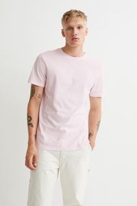 T-shirt à manches courtes et col rond avec poche en coton pour homme - Product Image 3