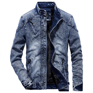 <b>Denim</b> <b>Jacket</b> <b>Mens</b> Winter Plus Velvet Warm Jeans Coat Fashion Classic Retro Slim <b>Denim</b> <b>Jacket</b> Casual <b>Denim</b> <b>Men</b> Clothing - Product Image 1