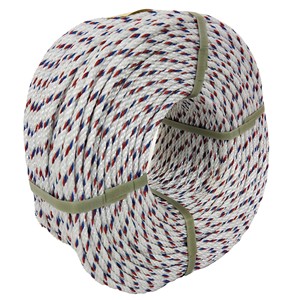 Best Selling High Quality 5MM*4S*220M Red White Blue PP <b>Fishing</b> Rope Eco-Friendly Abrasion-Resistant High Strength Agriculture - Product Image 1