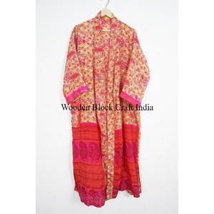 New Arrival Women's Silk Kimono Bathrobe Christmas Pattern <b>Dressing</b> <b>Gown</b> and Beach Coverup for Sleepwear Bath for <b>Bridesmaids</b> - Product Image 4