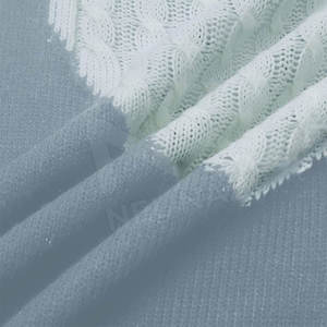 Meilleure qualité personnalisée en usine col rond hiver chaud hommes pull de créateur tricot Jacquard respirant grande taille pull fourrure - Product Image 5