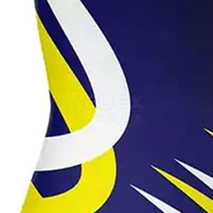 En stock, uniforme de netball de haute qualité, respirant, écologique, avec logo frontal, couleurs personnalisées et tissu en spandex/polyester - Product Image 6