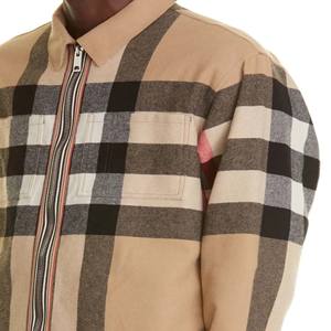 Veste en toile pour homme, style estival, grande taille, décontractée, imperméable, respirante, col montant, broderie - Product Image 2