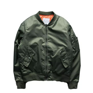 New Arrival Unisex <b>Men's</b> 2XL <b>Lightweight</b> Bomber <b>Jacket</b> Fashionable Best Style Sports Outdoor Wholesale Fabric Coats Manufacturer - Product Image 4