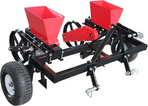 Sembradora de Maíz Motorizada Montada en Tractor, de 2 Filas, Neumática, con Tolva de Fertilizante, Máquina de Siembra Agrícola de Alta Producción - Product Image 2