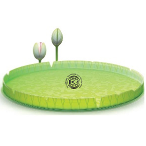 decorative <b>glass</b> <b>canister</b> with a silver base and lid. - Product Image 4