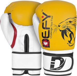 Guantes de boxeo impermeables de cuero unisex 10oz/12oz y más tamaños para uso en exteriores - Product Image 4