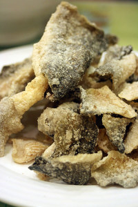 หนังปลาแซลมอนอบแห้งกรอบ/หนังปลาแซลมอนกรอบและปลาแซลมอน - Product Image 6