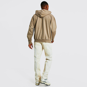 เสื้อฮู้ดผ้าฝ้ายขนแกะขนาดใหญ่สำหรับผู้ชายสำหรับฤดูหนาวมีแขนเสื้อและออกแบบโลโก้ได้ตามต้องการ - Product Image 5