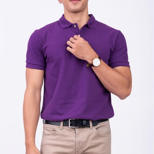 Polo informal para hombre al por mayor 2025, tendencia de moda de verano, garantía de alta calidad, camiseta polo sólida de tela Oxford personalizada para hombre - Product Image 5