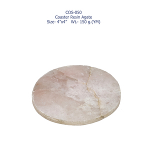 Dessous de verre en résine de 4x4 pouces faits à la main pour la décoration de table à manger à la maison Dessous de verre en résine personnalisés accessibles à un prix raisonnable - Product Image 3