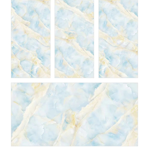 Calacata หรูหราเงางามมากสีเทา600x1200มม. กระเบื้องปูพื้นลายหินอ่อน - Product Image 1