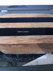 Soporte Vertical para computadora portátil de doble compartimento Base de escritorio de madera natural ajustable para MacBook Notebook y almacenamiento de tabletas - Product Image 5