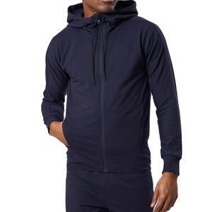 Sudaderas con capucha de algodón 100% para hombre de alta moda nuevo chándal con cremallera personalizado con logotipo bordado sudaderas de invierno MOQ 2 uds - Product Image 5
