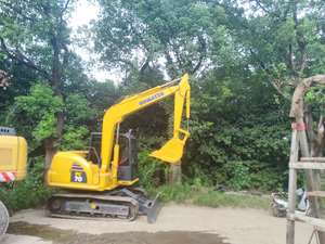 Pelleteuse sur chenilles Komatsu originale fabriquée au japon PC70-8 99% nouvelle mini pelle de 7 tonnes avec moteur et pompe 0.65m seau 70KW puissance - Product Image 4