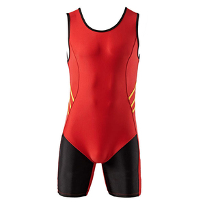Singlet Reversible de Spandex/Poliéster con Logotipo Personalizado para Lucha y Running, Uniforme de Entrenamiento XL, Nuevo Diseño OEM - Product Image 4