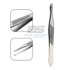 Pinzas de Cejas Puntiagudas de Acero Inoxidable Duraderas, Ligeras, Reutilizables, Herramienta de Maquillaje Profesional - Product Image 4