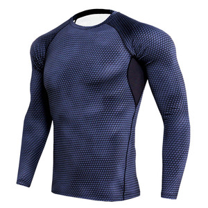 Wholesale High Quality Custom logo Breathable Quickdry Oversize <b>Long</b> <b>Sleeve</b> <b>Gym</b> T-shirt for <b>men</b> - Product Image 3