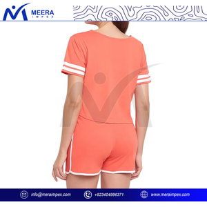 ชุดเสื้อตัวบนและกางเกงจ็อกเกอร์แขนยาวลายมัดย้อมสำหรับผู้หญิงใส่พักผ่อนในฤดูร้อนที่บ้าน - Product Image 5