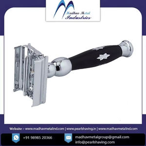 Maquinilla de afeitar de seguridad de acero inoxidable de doble filo superventas disponible a precio competitivo - Product Image 6