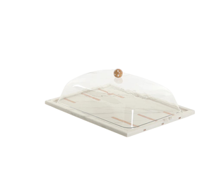 Elegant Gold Round <b>Chocolate</b> Tray With Bee Accent Ideal For Gifting Parties Weddings And Special Celebrations From India - Product Image 3