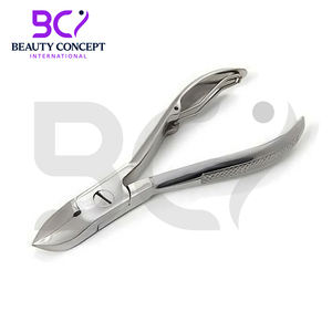 Empujador de Cutículas Curvo de Acero Inoxidable, Lima de Uñas, Herramientas de Podología, Cortaúñas para Uñas Gruesas - Product Image 2