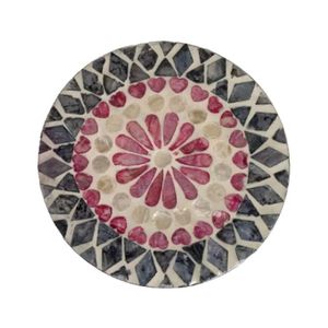 Napperon en incrustation de vadrouille de forme ronde à bon prix en gros taille personnalisée pour la vaisselle et les articles de cuisine du Vietnam - Product Image 4