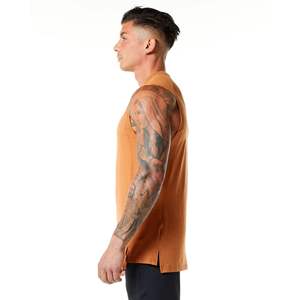 Camisetas de Tirantes para Hombre de Alta Calidad, Personalizadas, al por Mayor, Estilo Gimnasio, Corte Cuadrado, Acanaladas, Talla Grande, Método de Tejido de Punto - Product Image 3