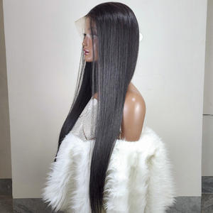 PERRUQUE EN CHEVEUX HUMAINS DROITS OSSEUX COULEUR NATURELLE CHEVEUX VIERGES VIETNAM - Product Image 4