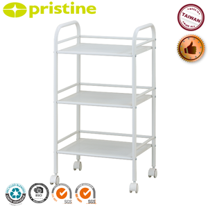 Estante de esquina de metal independiente de 3 niveles moderno Black Friday, venta al por mayor, solución de almacenamiento para el hogar para hoteles, baños, Taiwán - Product Image 3