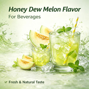 Arôme de melon Honey Dew pour les boissons |   Concentré d'arômes de qualité alimentaire, fournisseur d'arômes liquides à haute concentration - Product Image 1