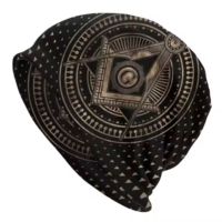 Bonnet souple personnalisé avec logo franc-maçon pour femmes et hommes bonnets en tricot pour l'hiver Ski Master Mason franc-maçonnerie