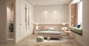 Ensemble de meubles de <span class=keywords><strong>chambre</strong></span> d'enfant modernes et personnalisés, sécurité avant tout, bois de qualité ENF/E0, bureau, <span class=keywords><strong>armoire</strong></span>, 5+ tiroirs, hauteur réglable pour une santé optimale - Product Image 5