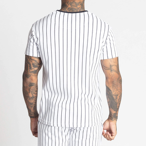 Ensemble d'été à logo personnalisé pour hommes T-shirt et short unis Ensemble 2 pièces léger et respirant pour l'entraînement à la salle de sport - Product Image 3